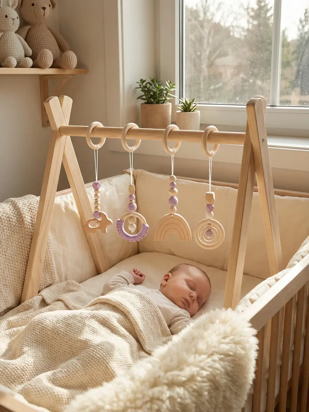 Colorful Wooden Baby Toys For Early Development And Play