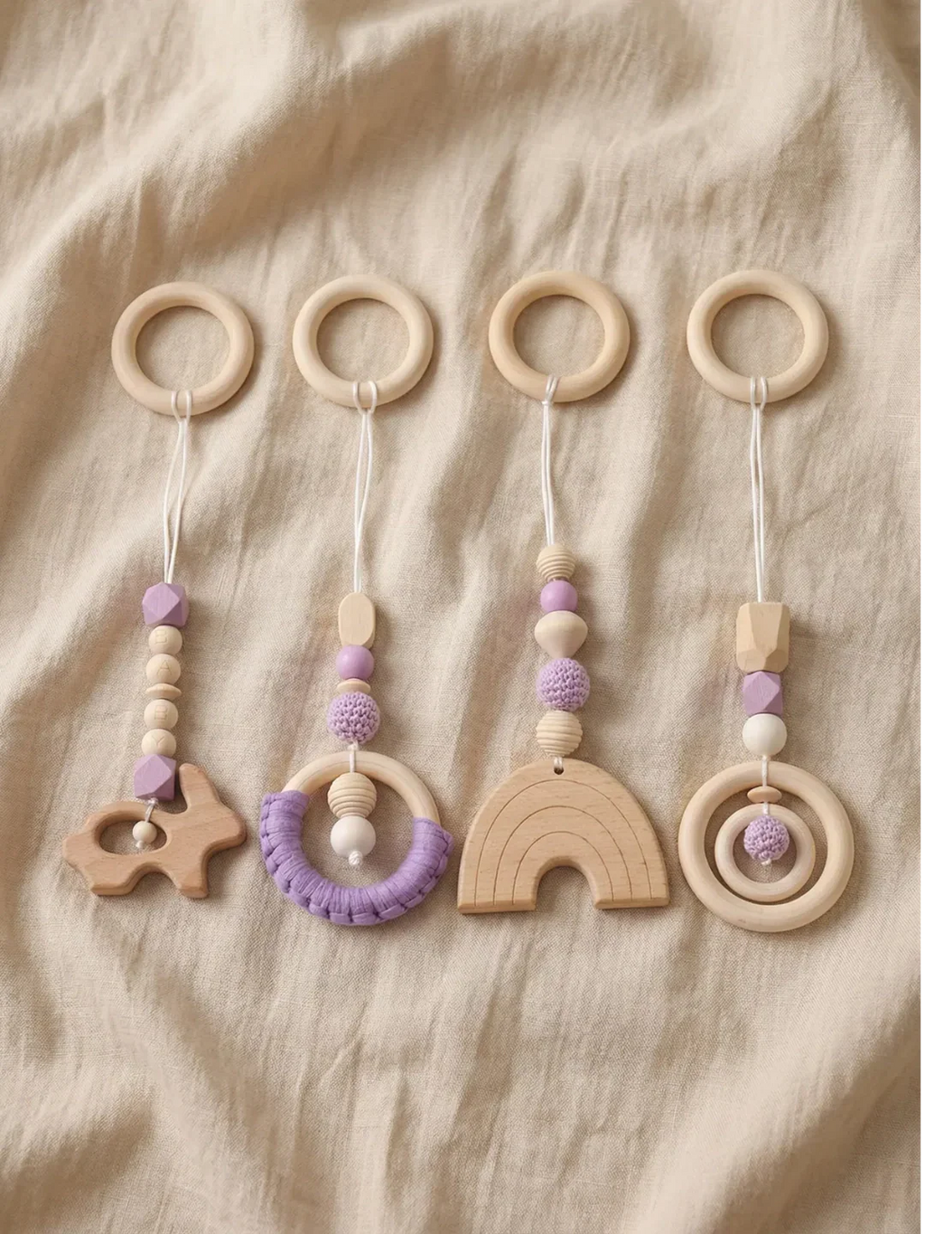 Colorful Wooden Baby Toys For Early Development And Play