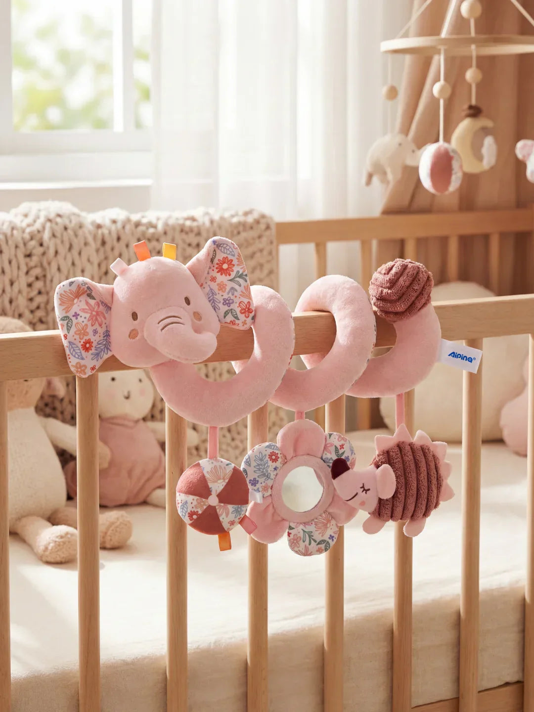 Mainan Katil Bayi Sensori Melilit