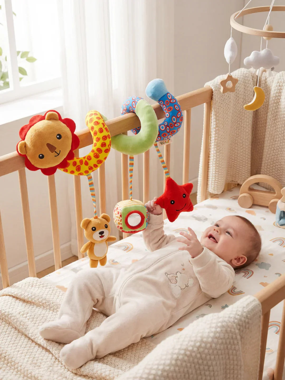 Savane Theme Activity Spiral Toy For Infants And Toddlers