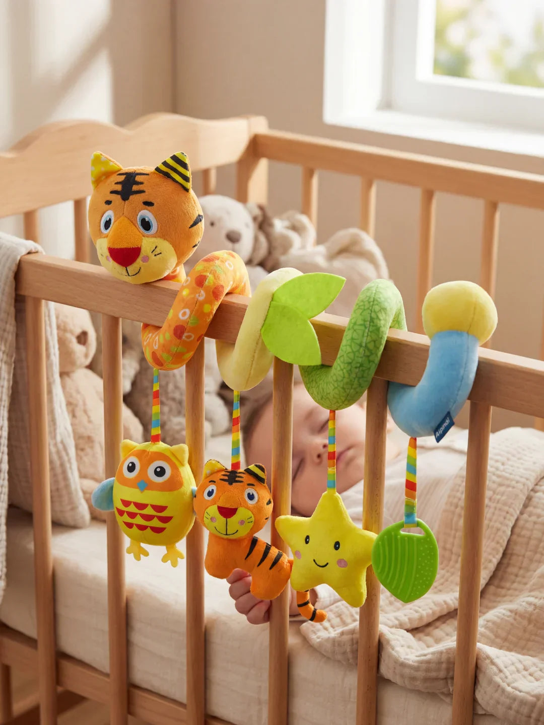 Colorful Activity Spiral Toy for Babies and Toddlers