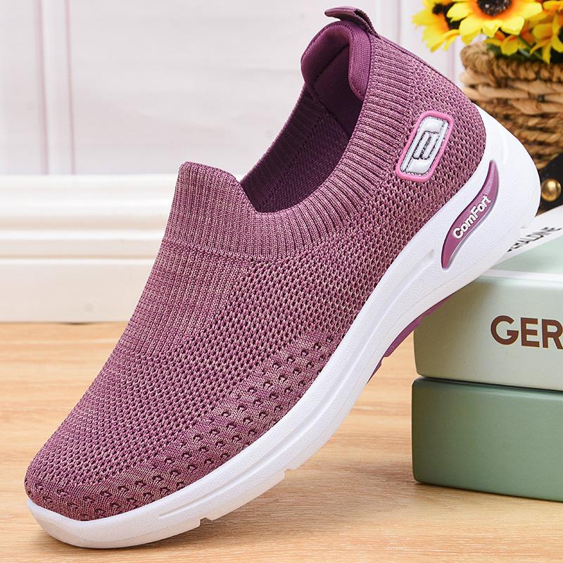 Dames schoenen met gevoerde zool voor comfort en de hele dag ondersteuning