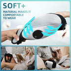Wireless Knee Massager with Heat, Compression and Red Light for Everyday Knee Comfort