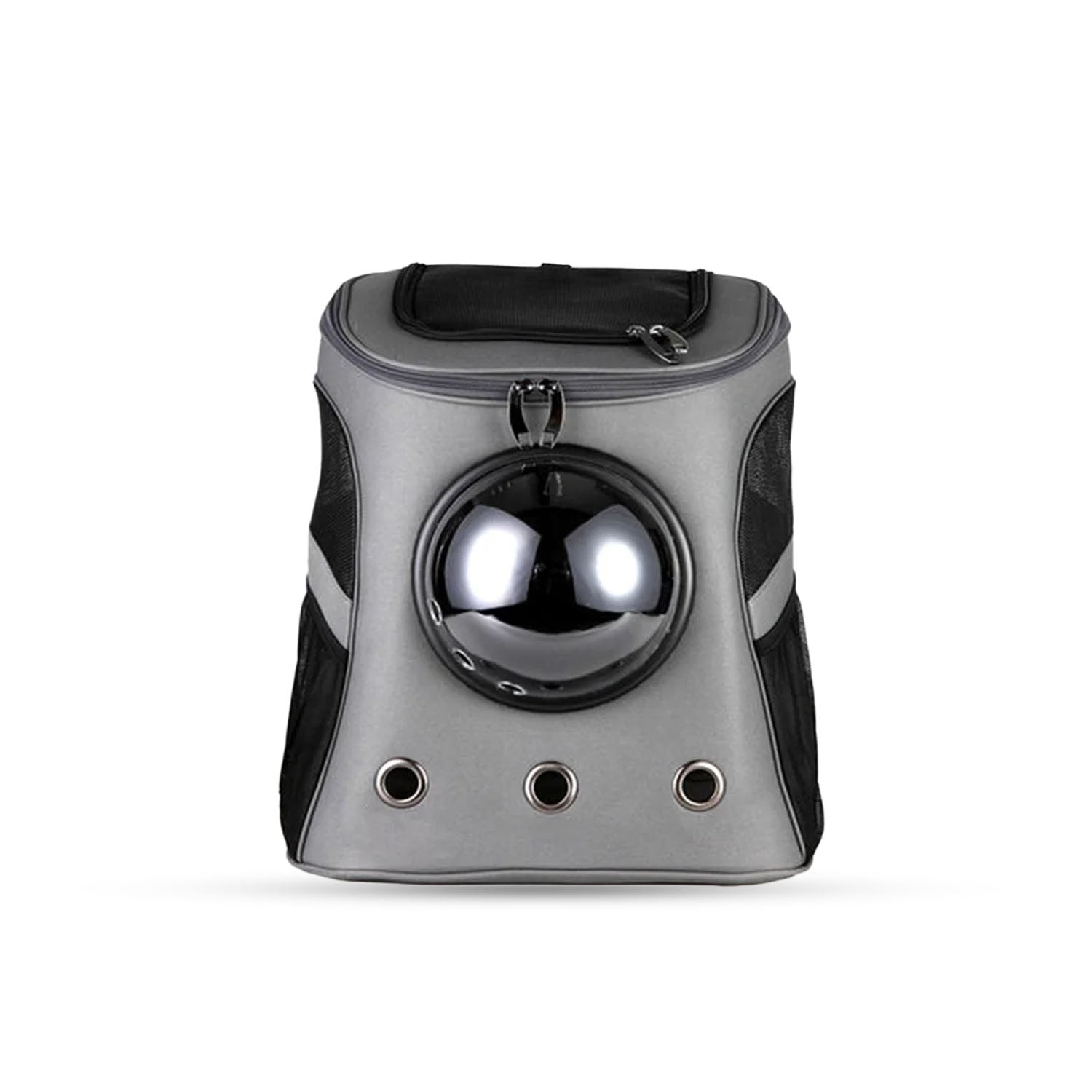 Mochila transpirable y espaciosa para gatos para viajar, senderismo y camping