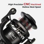 بروباك كاربون إكس بكرة صيد دوارة أفضل بكرة صيد دوارة خفيفة