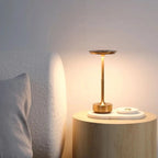 可充电无线触控调光现代金属设计LED台灯