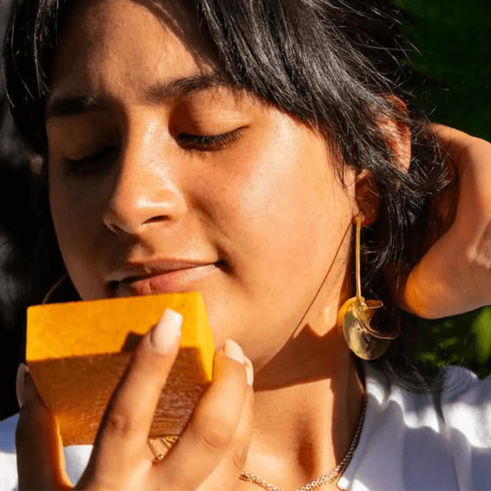 Brightening Turmeric & Kojic Acid Cleansing Bar for Face and Body