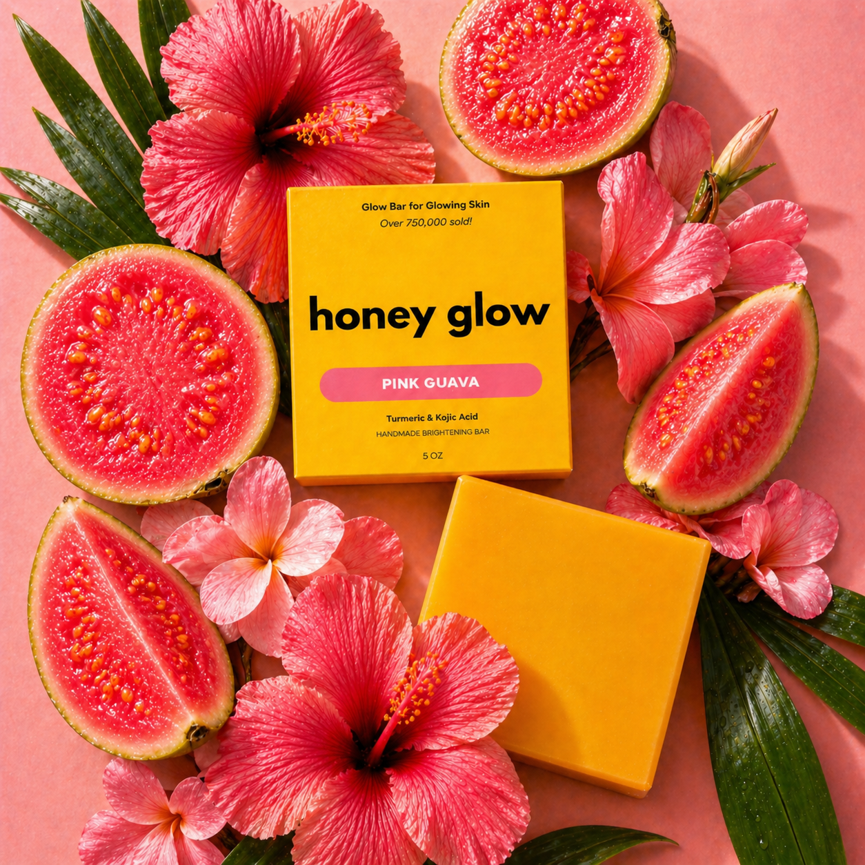 Brightening Turmeric & Kojic Acid Cleansing Bar for Face and Body
