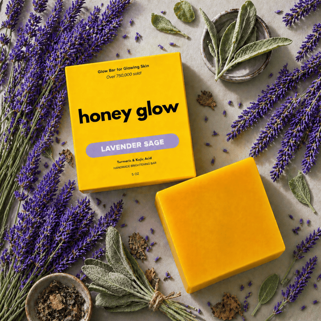 Brightening Turmeric & Kojic Acid Cleansing Bar for Face and Body