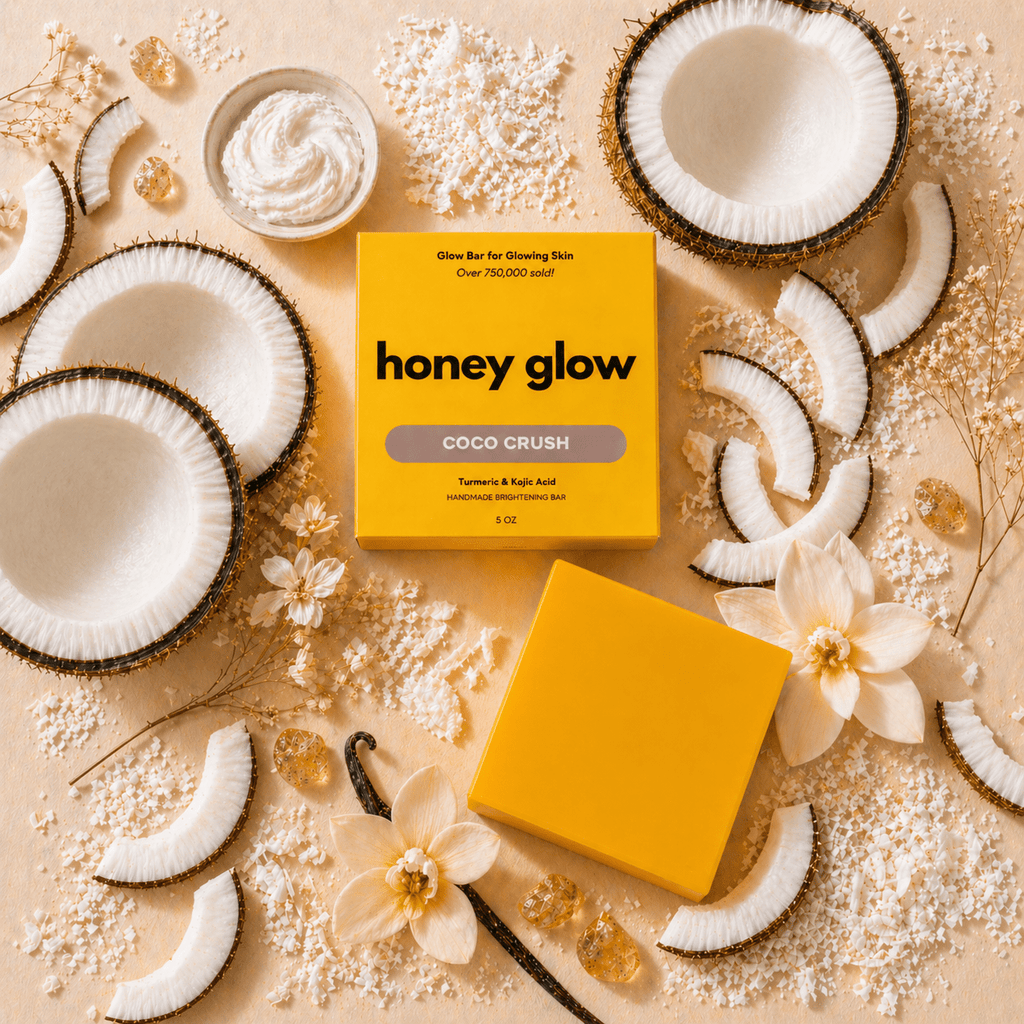 Brightening Turmeric & Kojic Acid Cleansing Bar for Face and Body