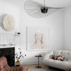 Vexaera kroonluchter modern ijzer en stof verlichting art deco flair