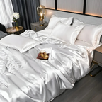 Silk Satin Duvet Cover Bedding Set