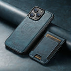 Magvibe Leather Case – Premium Smartphone Protection with Card Holder and MagSafe