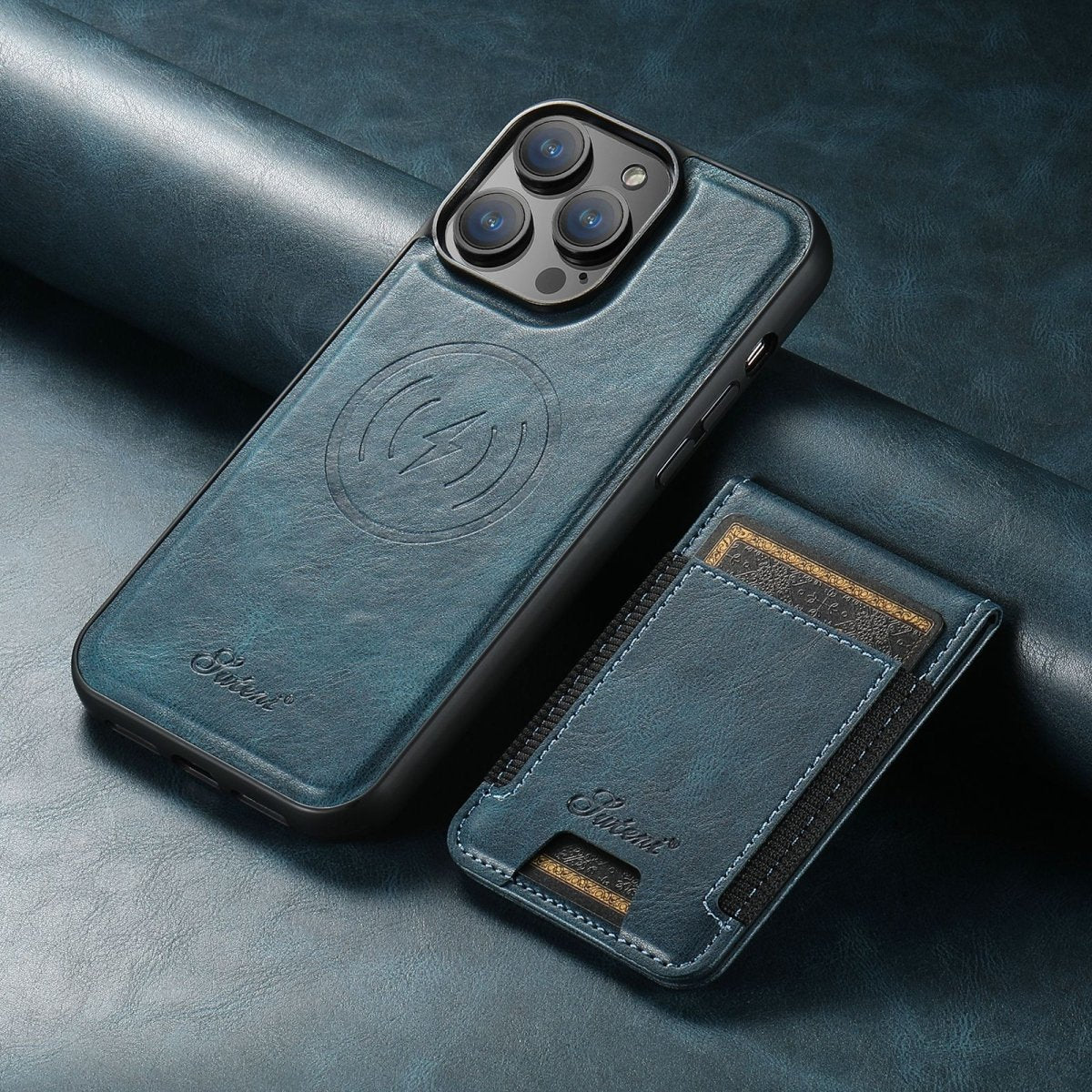 Magvibe Leather Case – Premium Smartphone Protection with Card Holder and MagSafe