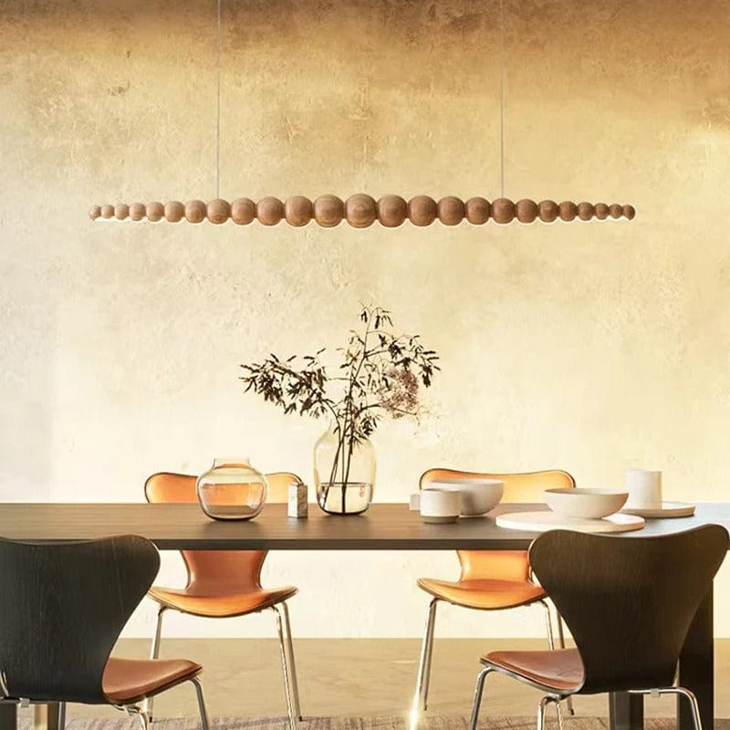 Lampadario a perline di legno Arborcrest | Petprovac