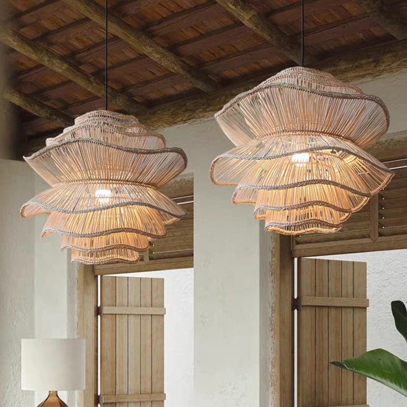 Liora Rattan Kronleuchter | Petprovac