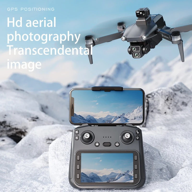 Drone Aeronix 8K avec stabilisation GPS et portée de 1,5 km