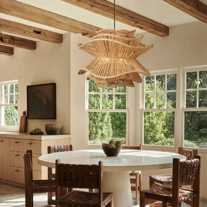 Liora Rattan Kronleuchter | Petprovac