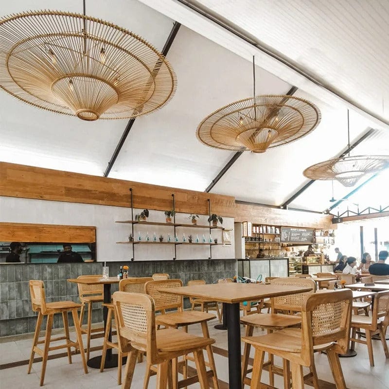 Liora Lampadario in Rattan | Petprovac