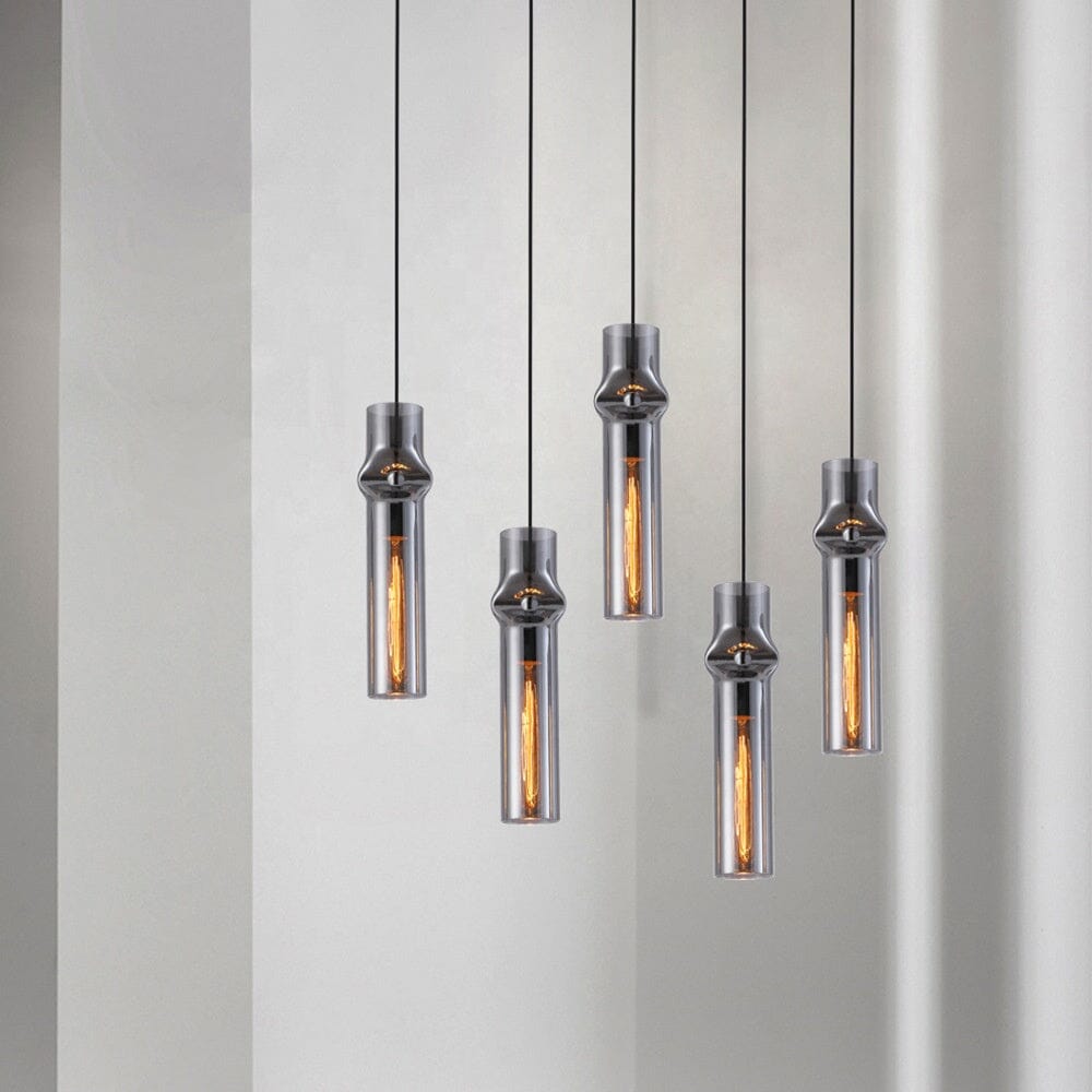 Ashen Flame Pendant Lights