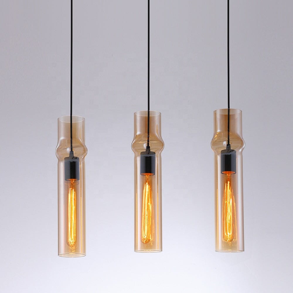Ashen Flame Pendant Lights