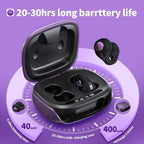 Fon Kepala Konduksi Tulang Telinga Terbuka AeroPulse untuk Pelari, Tahan Air dan Tahan Lasak