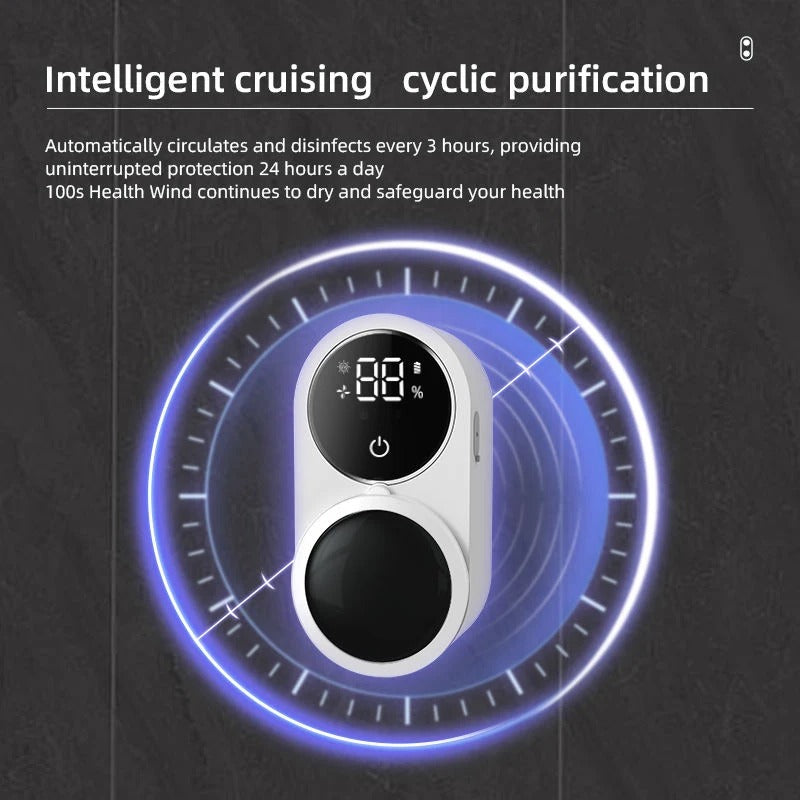 LumaClean 自動UV歯ブラシ除菌器 | 衛生的ホルダー