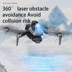 Drone Aeronix 8K avec stabilisation GPS et portée de 1,5 km