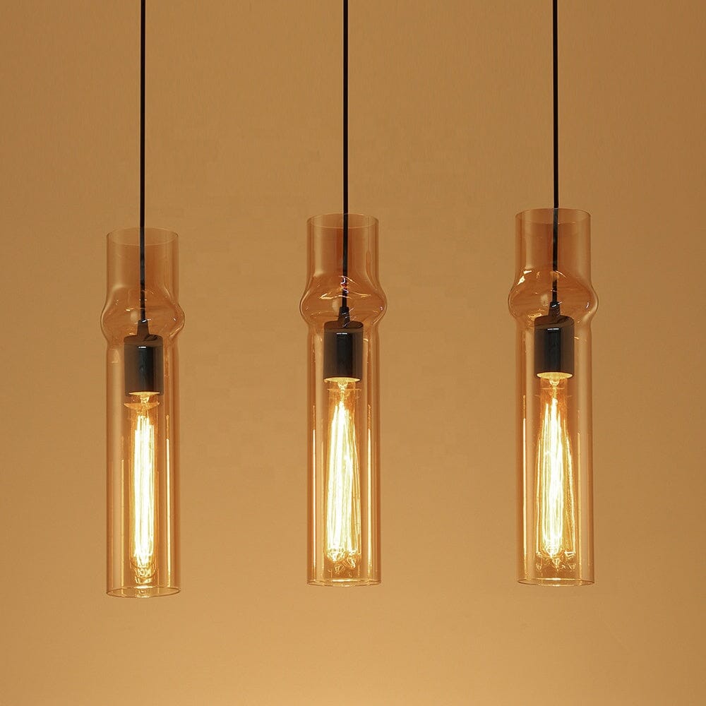 Ashen Flame Pendant Lights