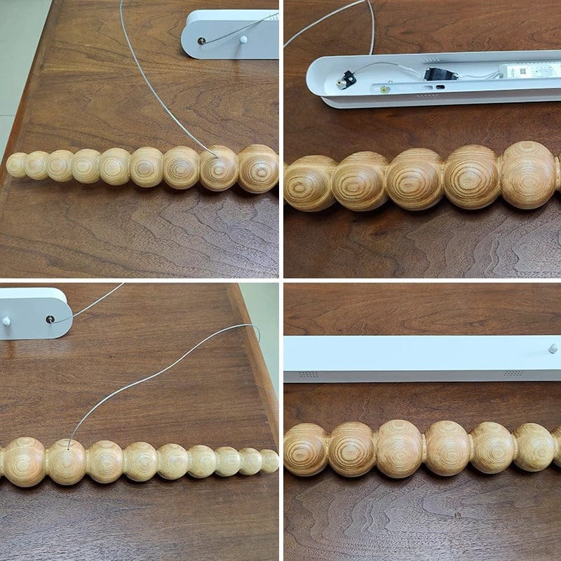 アーバークレスト 木製ビーズ シャンデリア | Petprovac