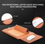 Kirev 4-In-1 Laptop Sleeve With Slim Protective Stand Case
