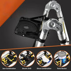 Aventa Collapsible Telescopic Ladder With Non-Slip Feet