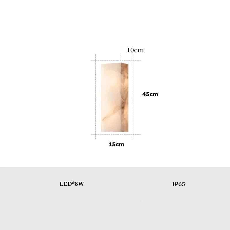 مصباح جداري خارجي من الرخام | بيتبروفاك