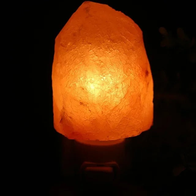 Lampu Garam Himalaya LumaHaven dengan Ion Negatif dan Cahaya Kristal untuk Bilik Tidur
