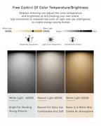 NovaOak Walnut Floor Lamp Solid Wood With Fabric Shade