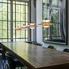 Nexio Cylinder Pendel Lampe Med Børstet Metalfinish