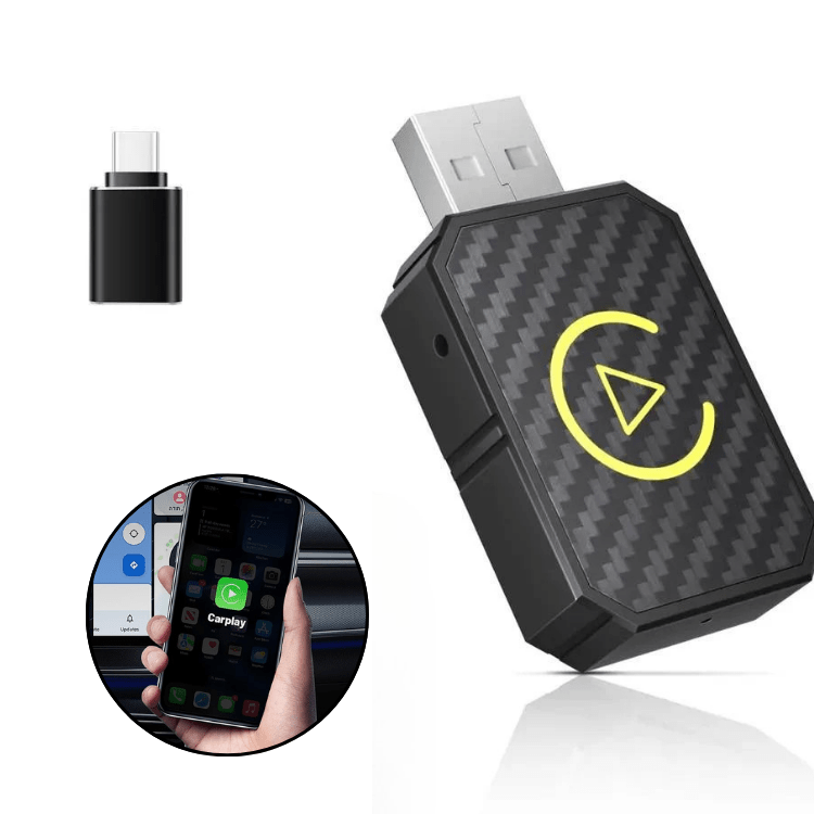 Trådløs Mini CarPlay Adapter til 800+ Biler og iPhones