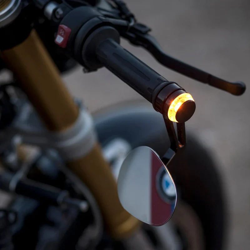 Prémiové LED blinkry na řídítka pro maximální viditelnost a bezpečnější jízdu