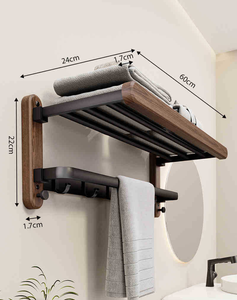 Minimalist Towel Rack for Modern Interiors