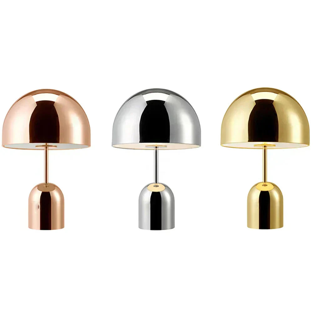 Luminra Copper Dimmable Table Lamp for Living Rooms and Offices