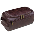 Premium Leather Toiletry Bag for Travelers