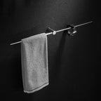 NovaLuxe Towel Bar For Modern Bathrooms, Sleek Finish