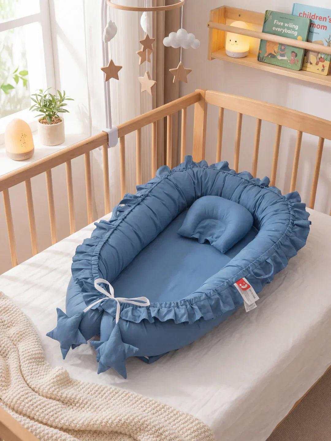 Cocoon Ergonomic Baby Bed Reducer For Cozy Sleep Crib