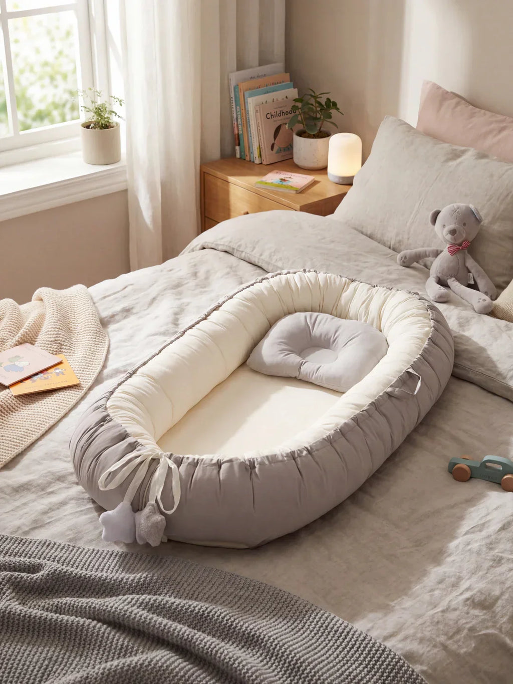 DreamNest Bed Reducer For Newborn Sleep Comfort And Security