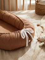 Ergonomic Baby Bed Reducer, Cushioned Crib Bumper for Cozy Sleep