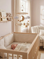 Wooden Baby Mobile For Crib And Nursery Room Decor