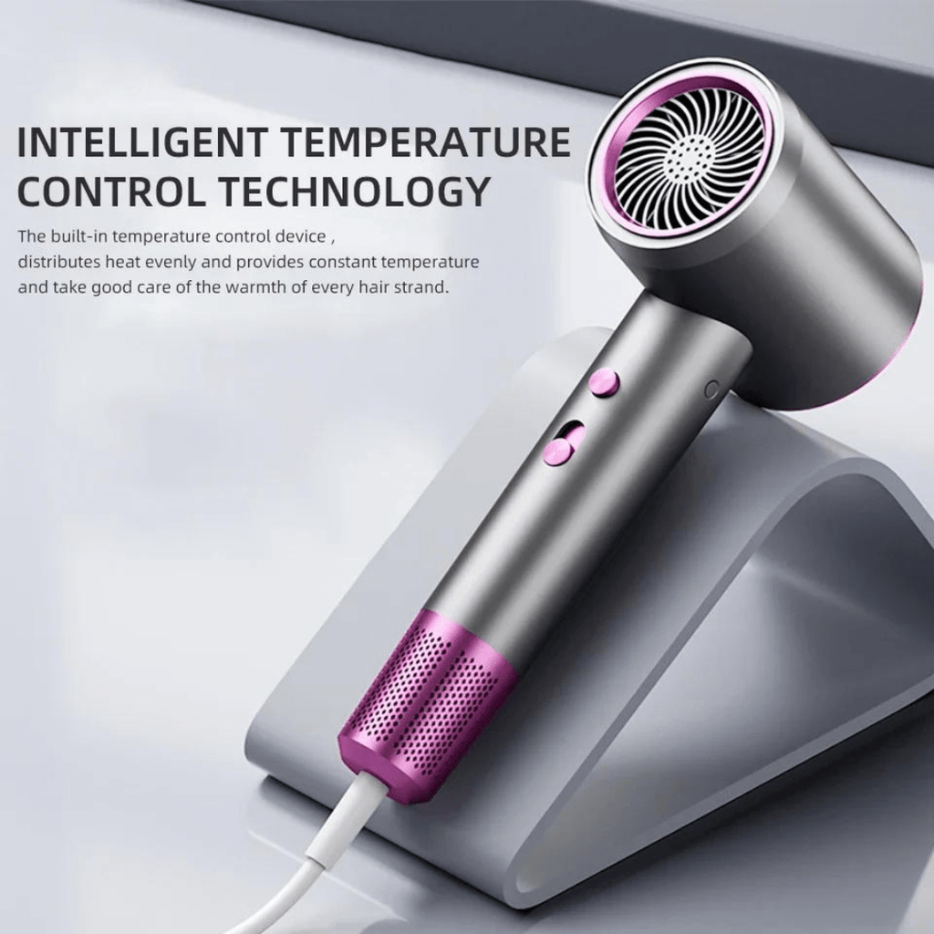 Ionic Powered Hair Dryer For Speedy Drying With Frizz Reduction And Smooth Finish