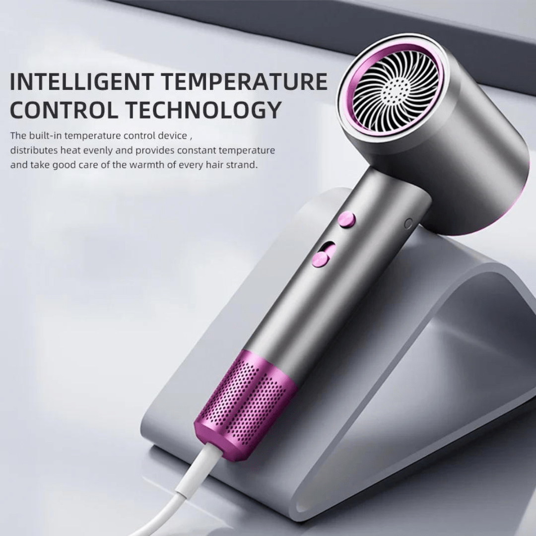 Ionic Powered Hair Dryer For Speedy Drying With Frizz Reduction And Smooth Finish