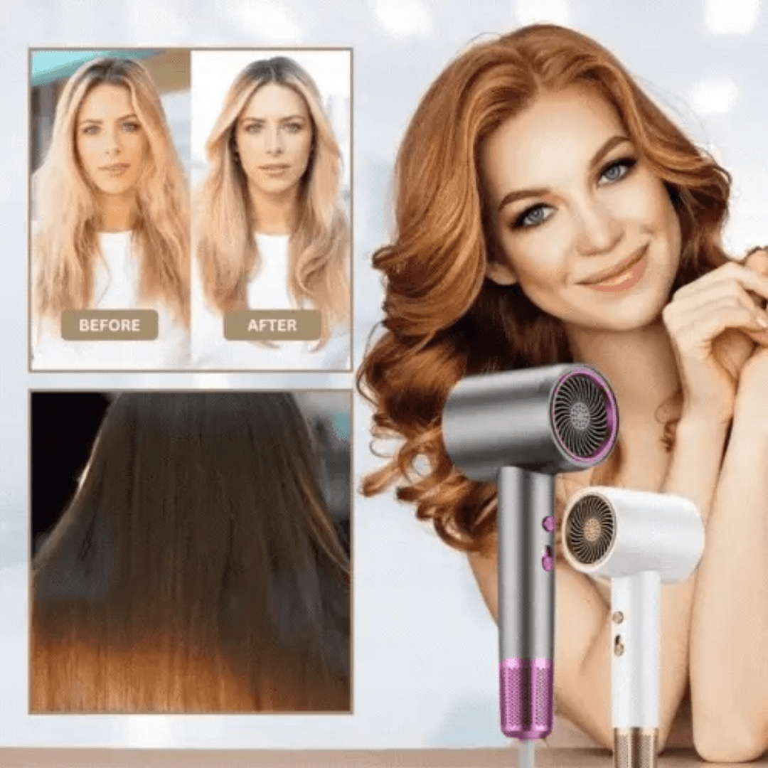 Ionic Powered Hair Dryer For Speedy Drying With Frizz Reduction And Smooth Finish