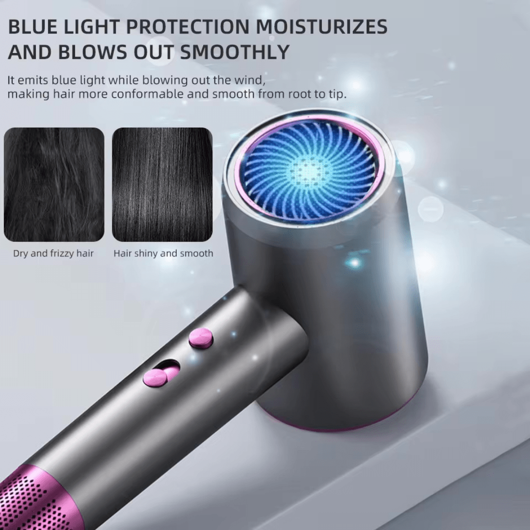 Ionic Powered Hair Dryer For Speedy Drying With Frizz Reduction And Smooth Finish